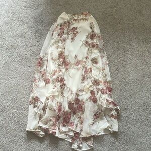 Flowy floral Alterd State skirt